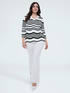 Maglia con colletto polo image number 3