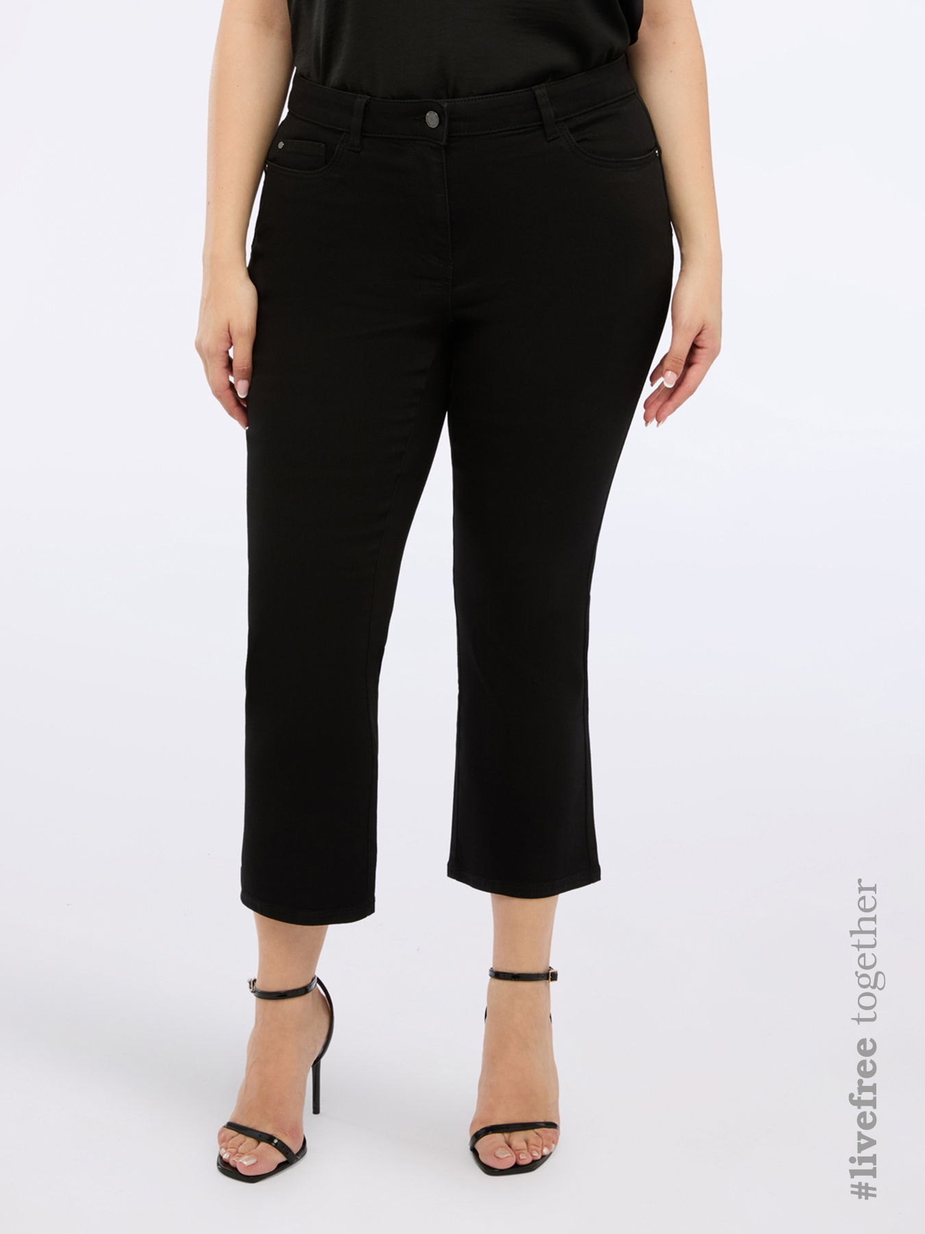 Jeans kick flare lavaggio dark image number 0