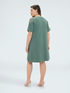 Robe courte coupe en A image number 1