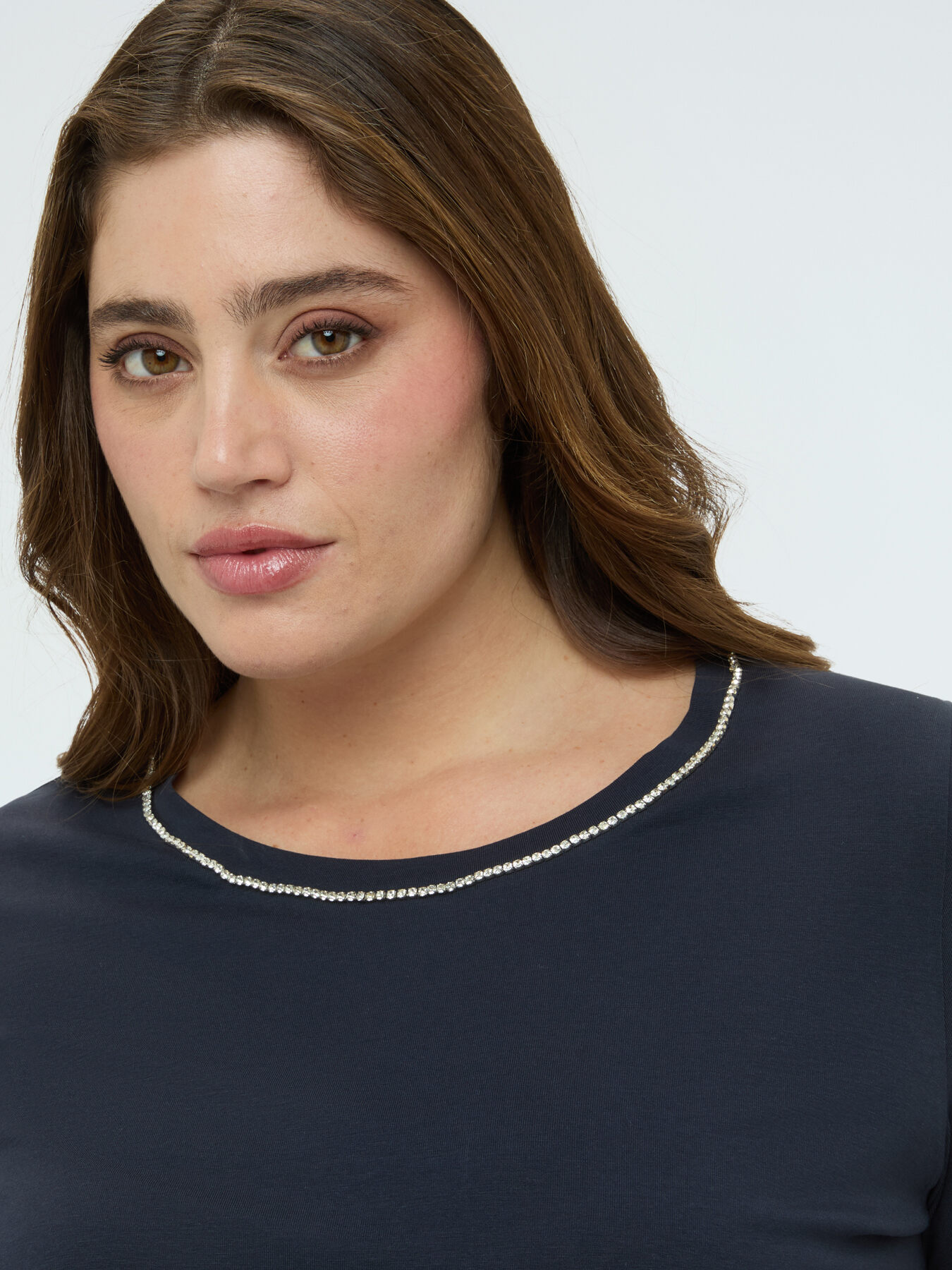 Cotton t-shirt with luminous appliqu&eacute;s image number 3