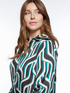 Camicia in raso stampato image number 3