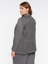 Blazer in tessuto gessato image number 1
