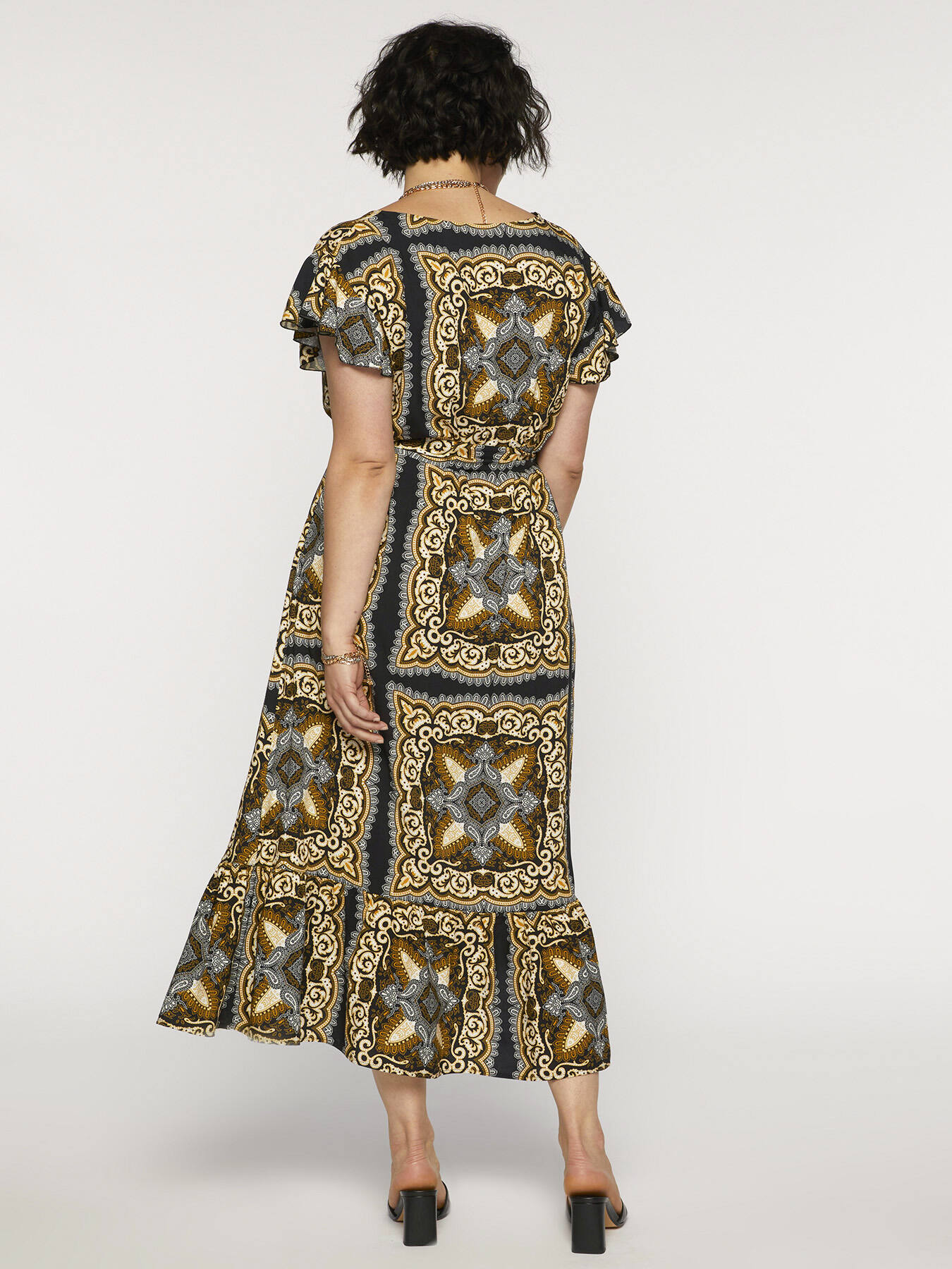 Vestido con estampado bandana image number 1