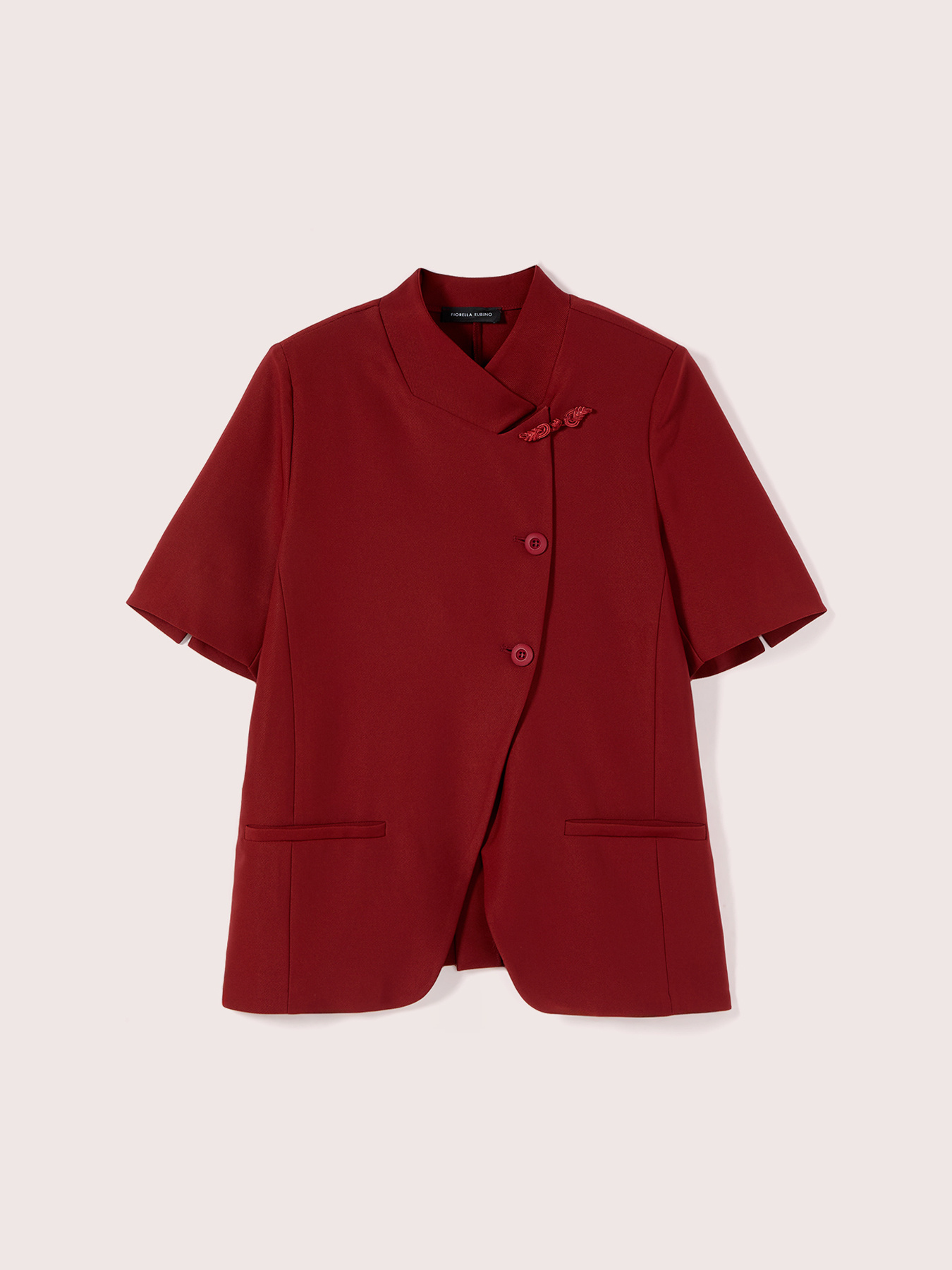 Blazer with asymmetric closure image number 5