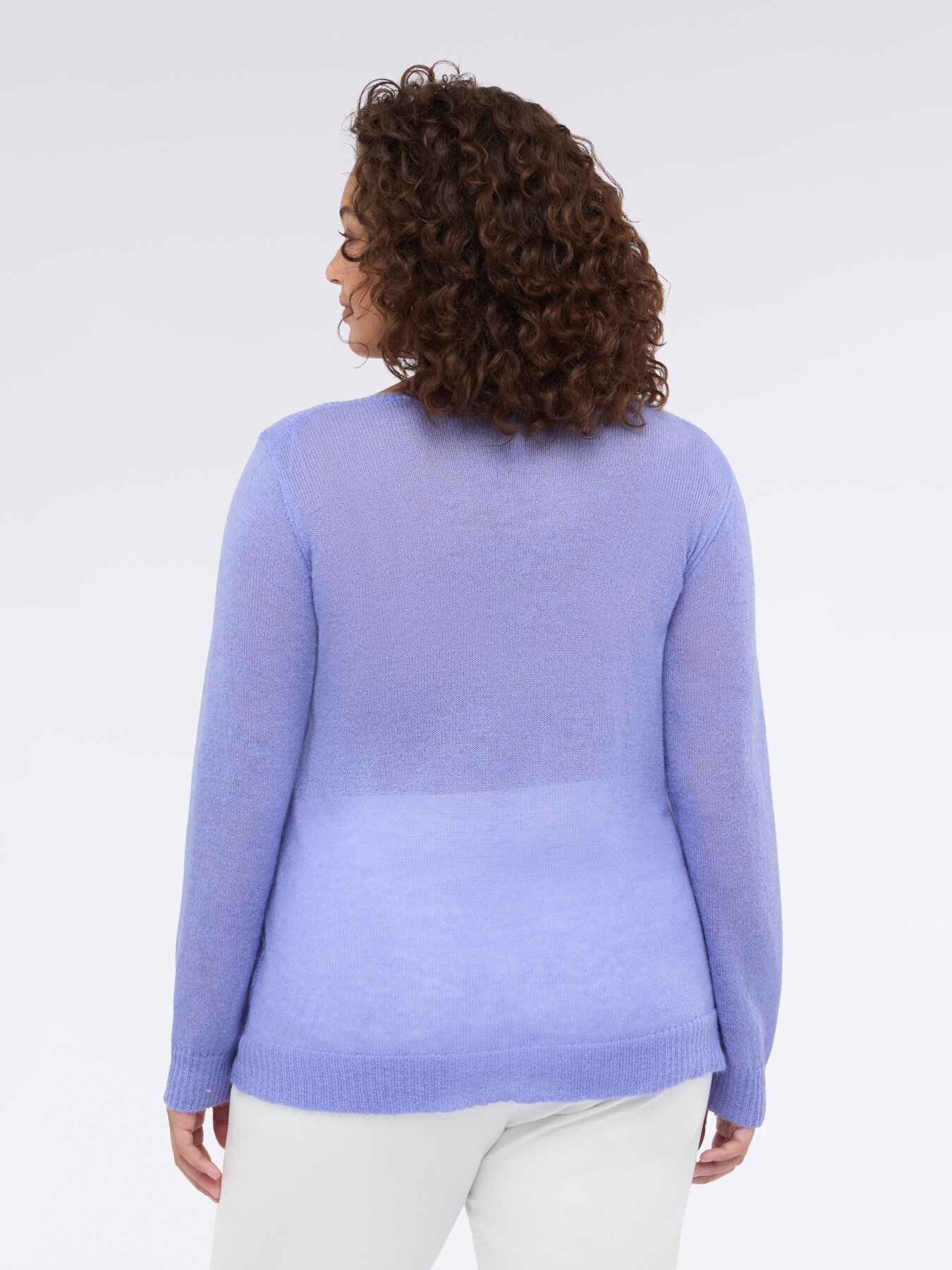 Maglia traforata con motivo geometrico image number 1