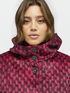 Two-tone winter jacket with hood image number 3
