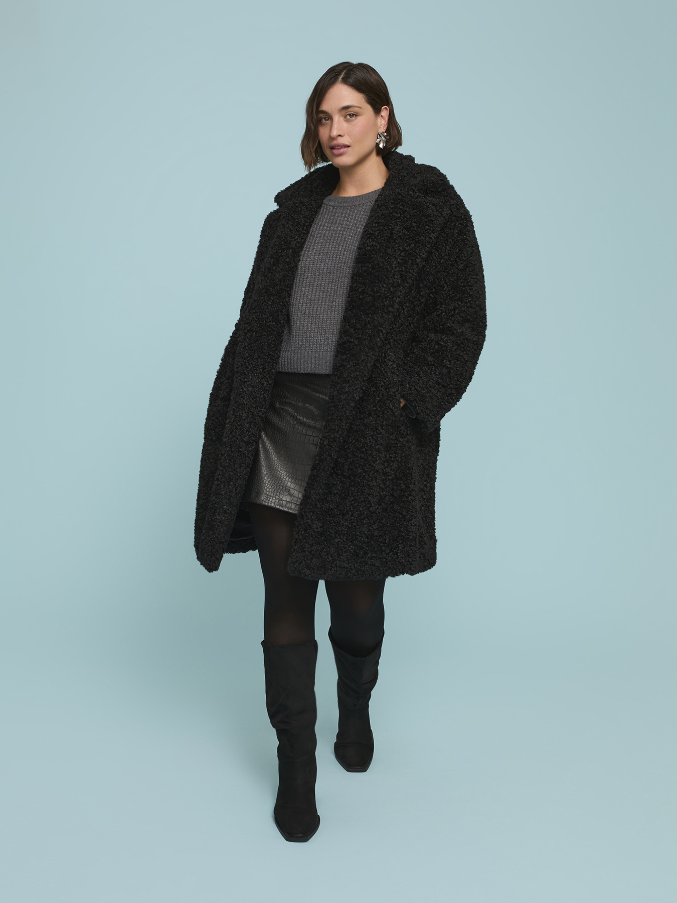 Minigonna effetto coccodrillo image number 2