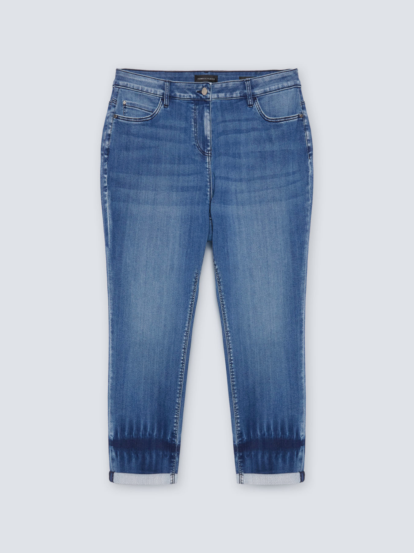 Jeans slim girl fit tie and dye image number 3