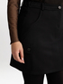 Plush cargo mini skirt image number 3