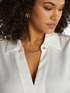 Blusa con catena con fibre in TENCEL&trade;​ image number 3