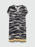 Zebra print dress image number 6