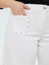 Mixed cotton shorts with studs image number 3