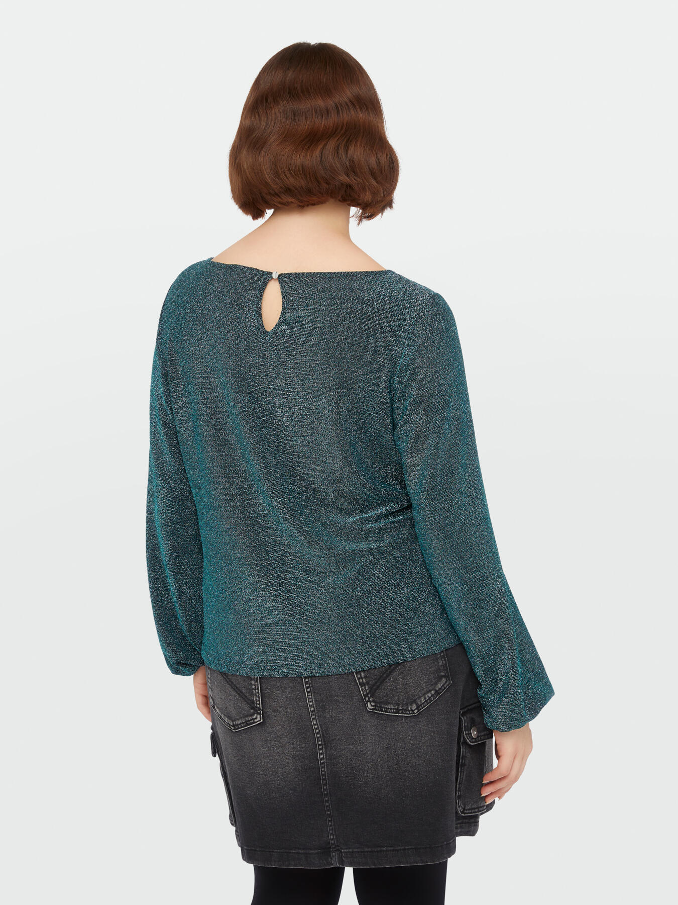 T-shirt en jersey lurex image number 2