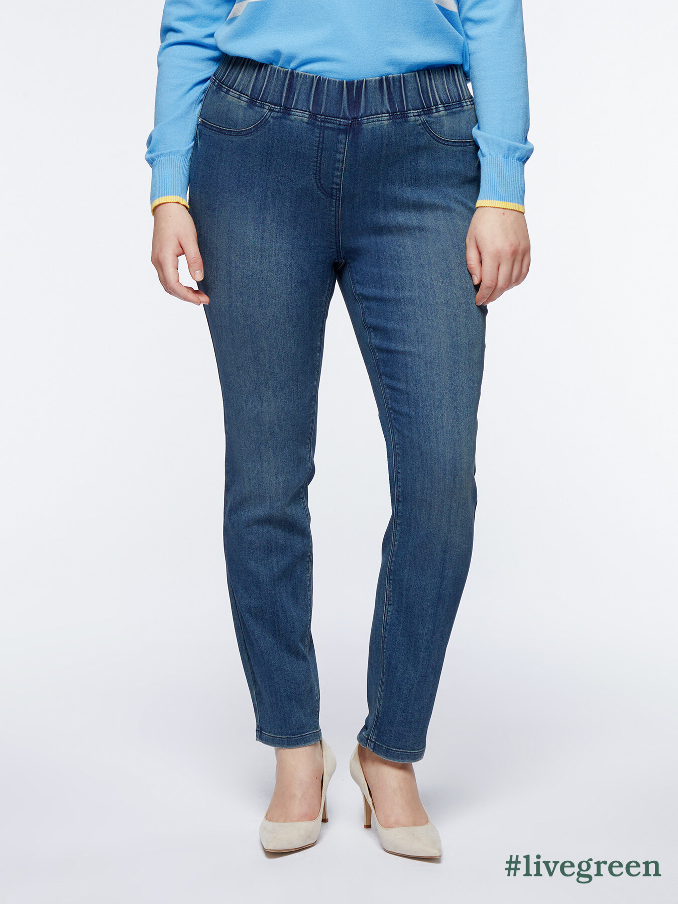 Jeggings in denim image number 0