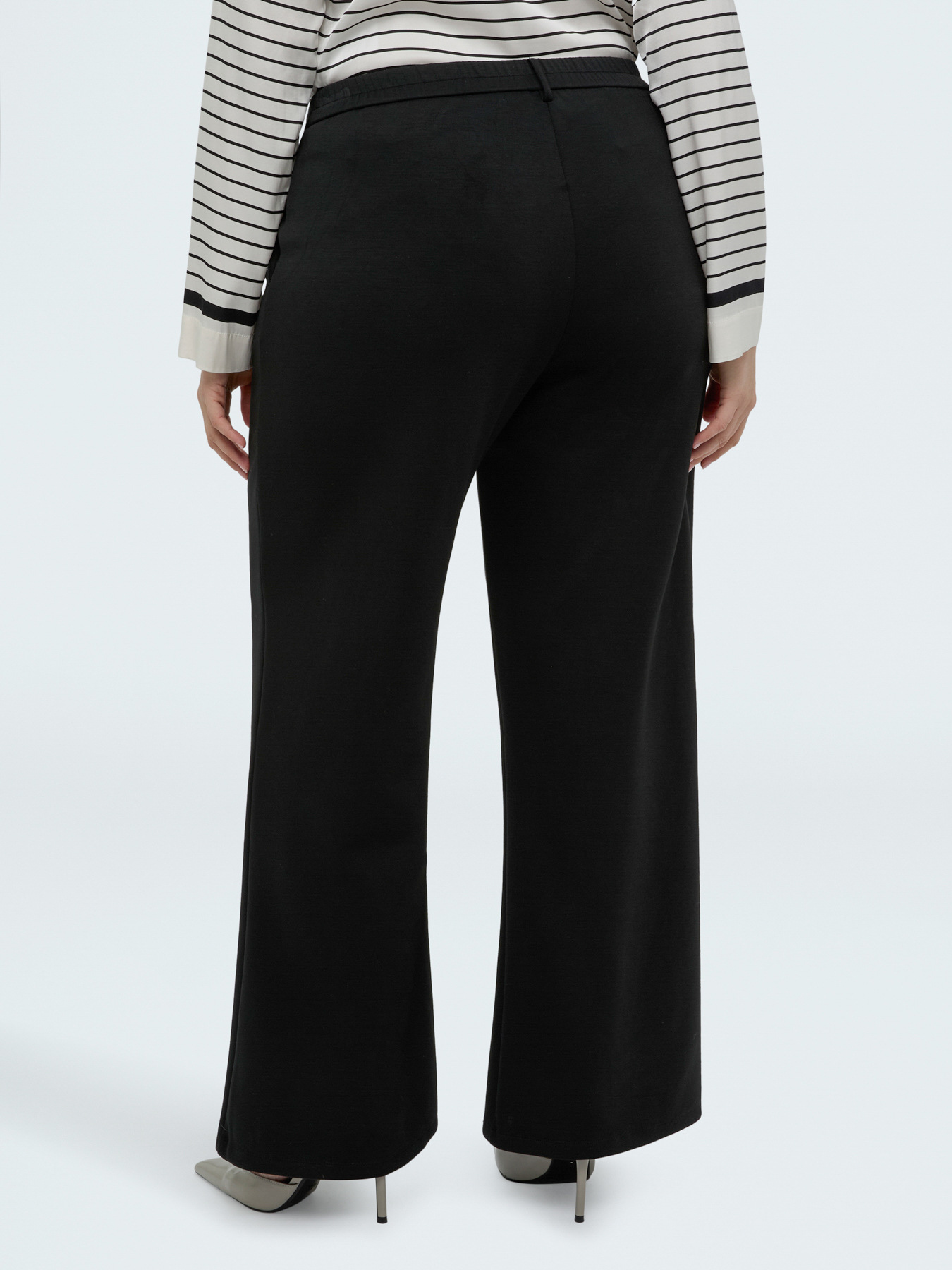 Wide Leg Pants in scuba fabric image number 1