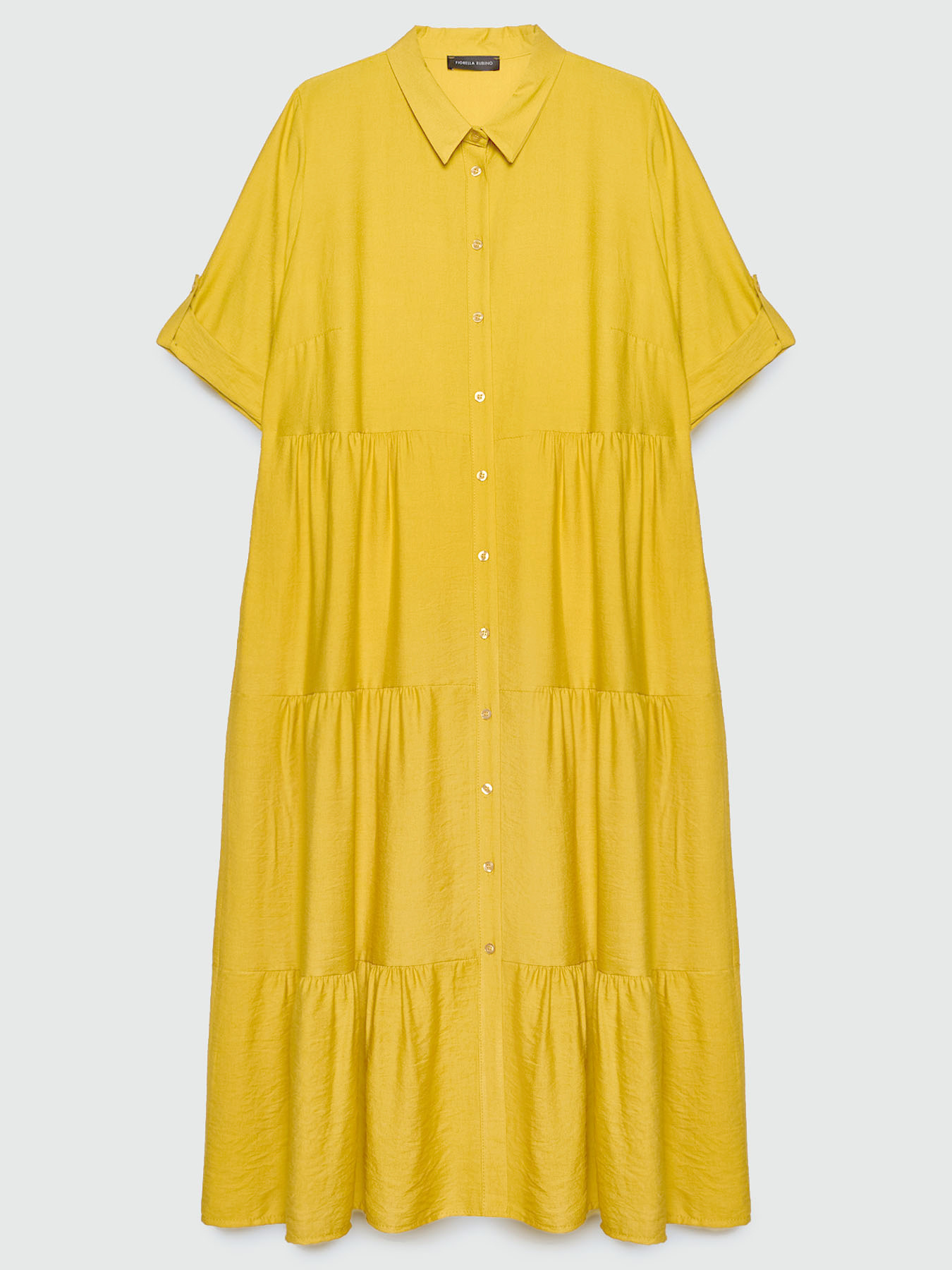 Vestito lungo a balze image number 4