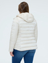 Quilted down jacket with detachable hood image number 1