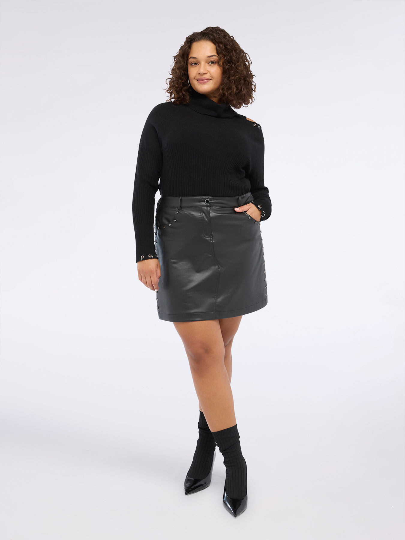 Studded miniskirt image number 2