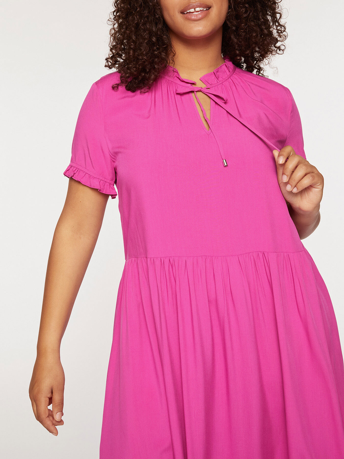 Long viscose dress image number 2