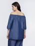 Off shoulder TENCEL™ blouse image number 2