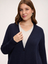 V-neck cardigan in viscose blend image number 2