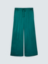 Wide Leg Trousers in Viscose Satin image number 4