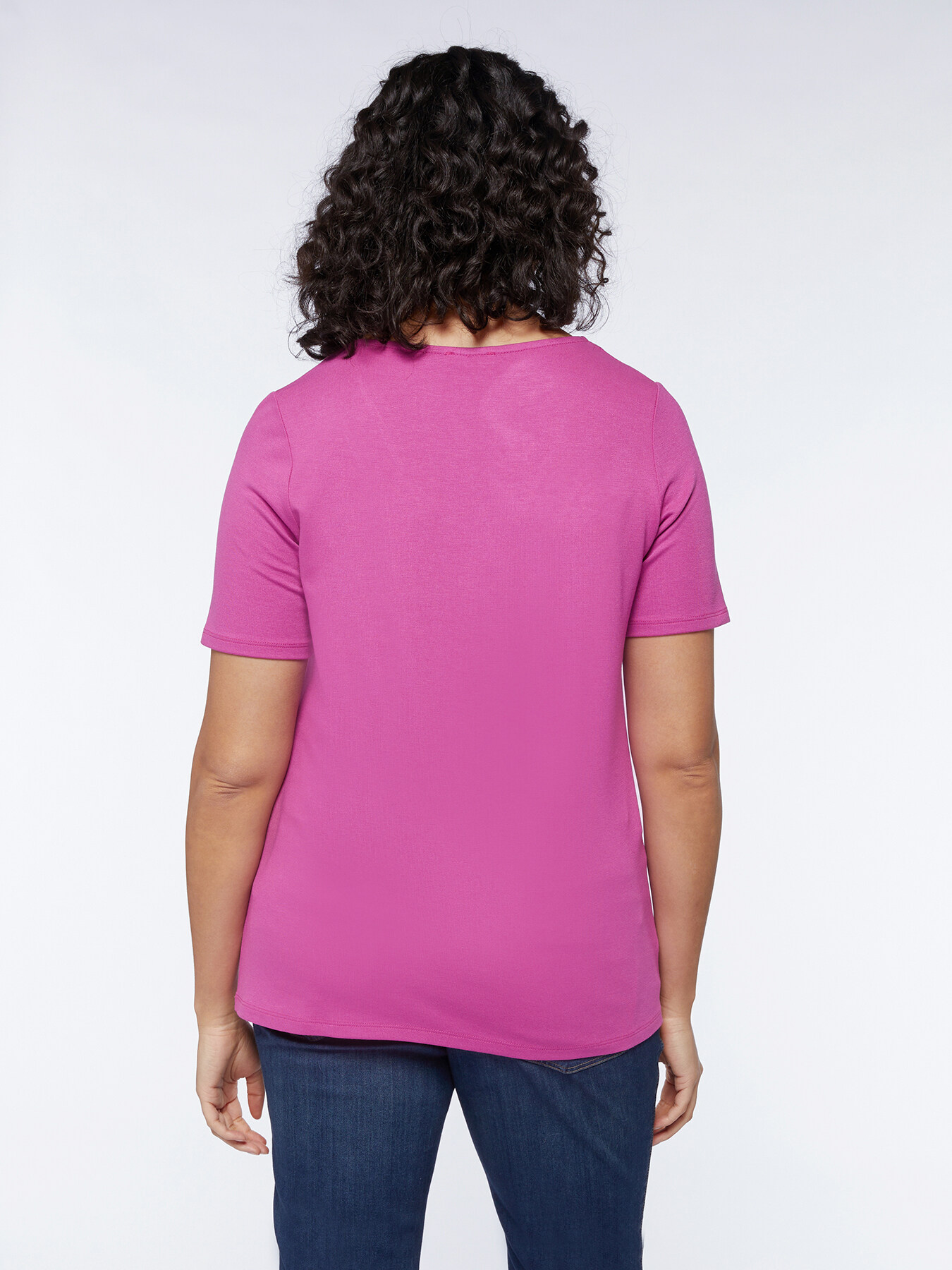 T-shirt avec n&oelig;ud sur le devant image number 1