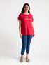 T-Shirt mit Stickerei aus LENZING&trade; ECOVERO&trade; Viskose image number 2