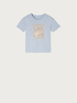 T-shirt con stampa e ricamo image number 3