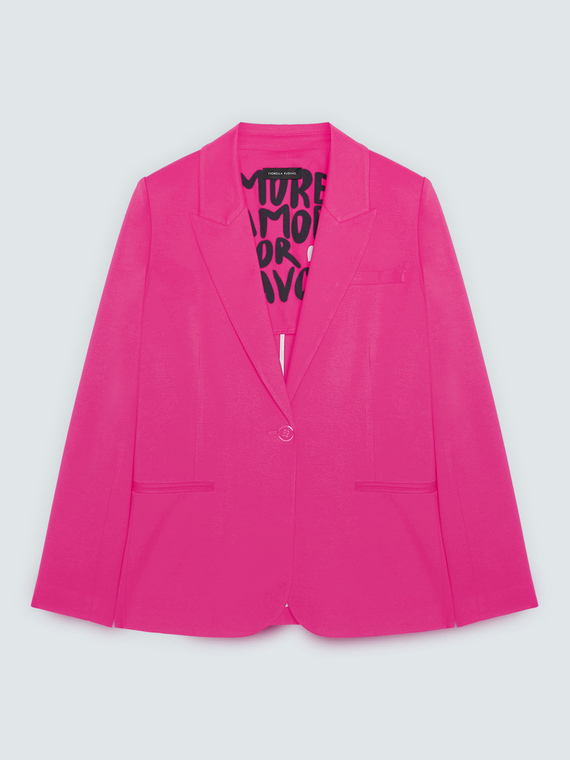 Blazer aus Punto Milano