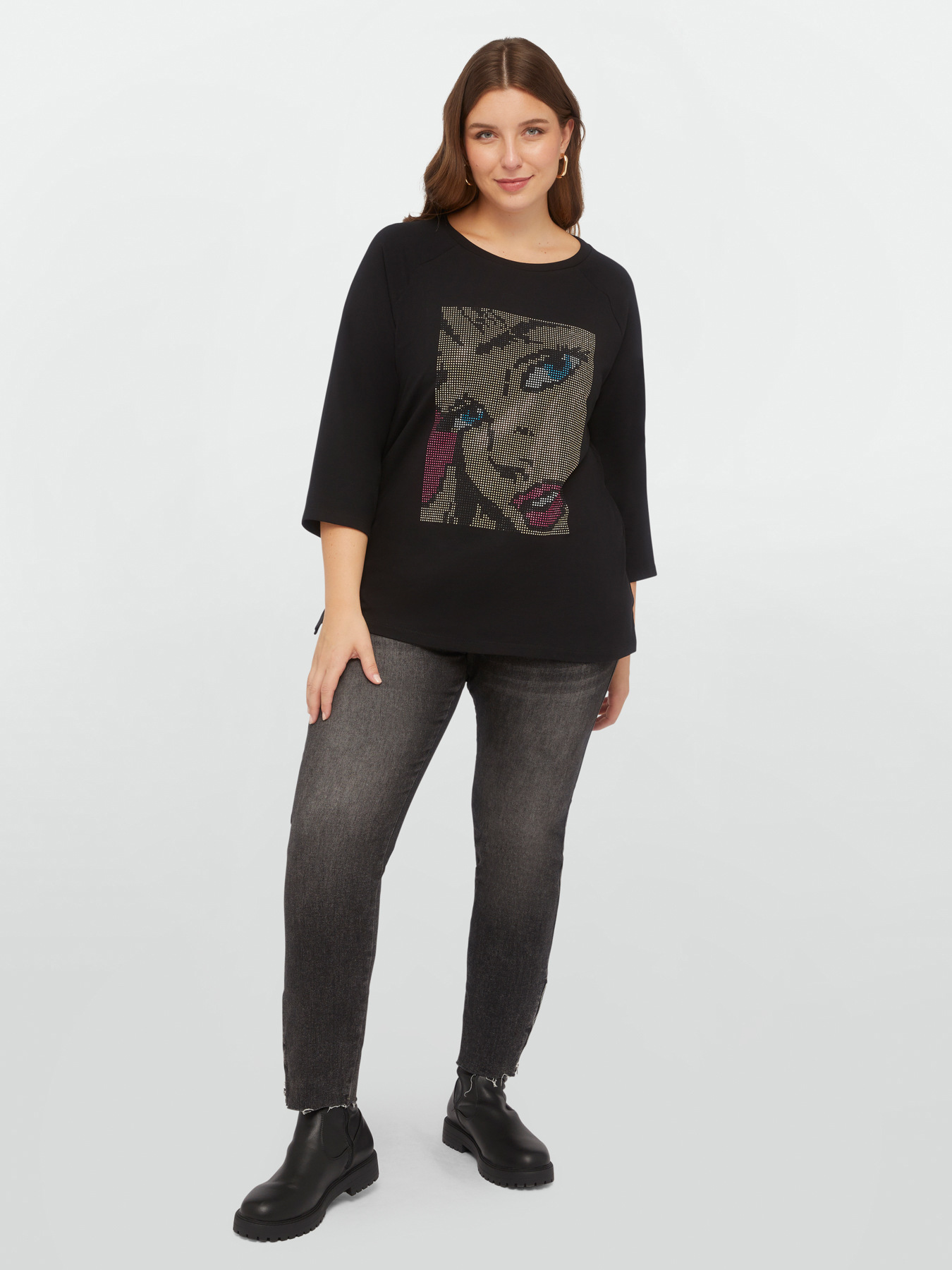 Pop art style T-shirt image number 4