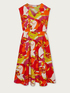 Printed cotton dress image number 3
