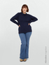 LENZING&trade; ECOVERO&trade; viscose turtleneck sweater image number 0