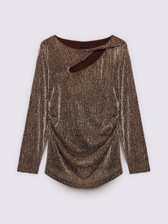 T-shirt en jersey avec strass