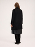 Single-breasted wool-blend coat image number 1
