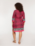 Animal print beachwear dress image number 1