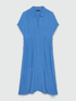 Vestito chemisier con bordo in vita image number 5