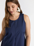 Ausgestelltes Kleid mit Overlay image number 3