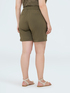 Bermuda shorts with elasticated waist image number 1