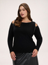 Pull avec d&eacute;tails cut out image number 0