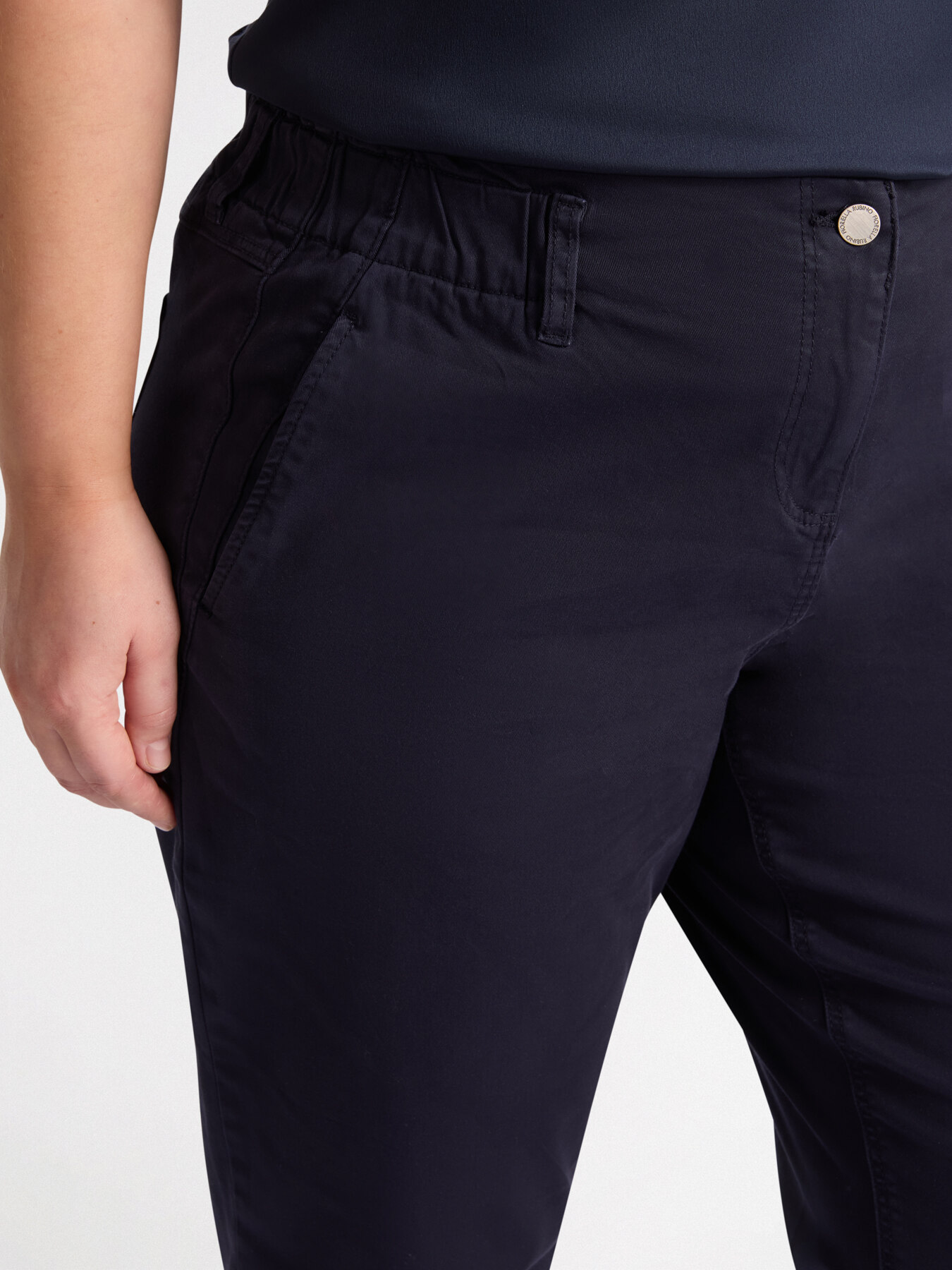 Cotton balloon trousers image number 2