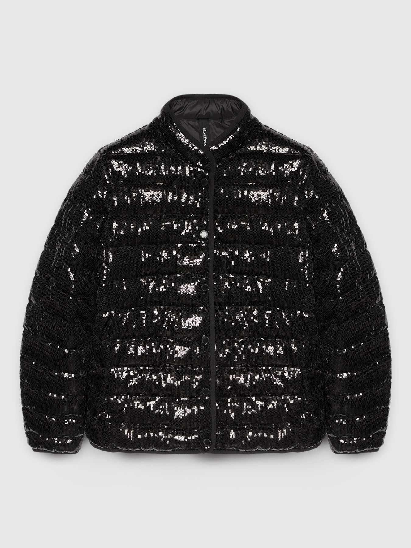 Full sequined down jacket with Sorona&reg; Aura padding image number 6