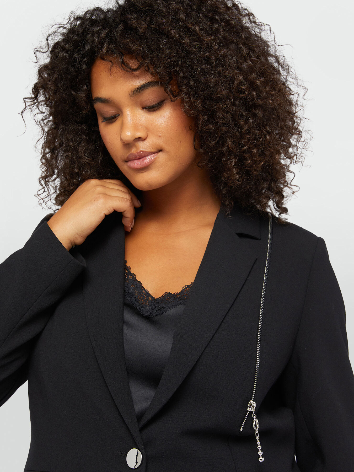 Blazer avec fermeture &eacute;clair image number 3