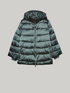 Down jacket in iridescent nylon image number 3