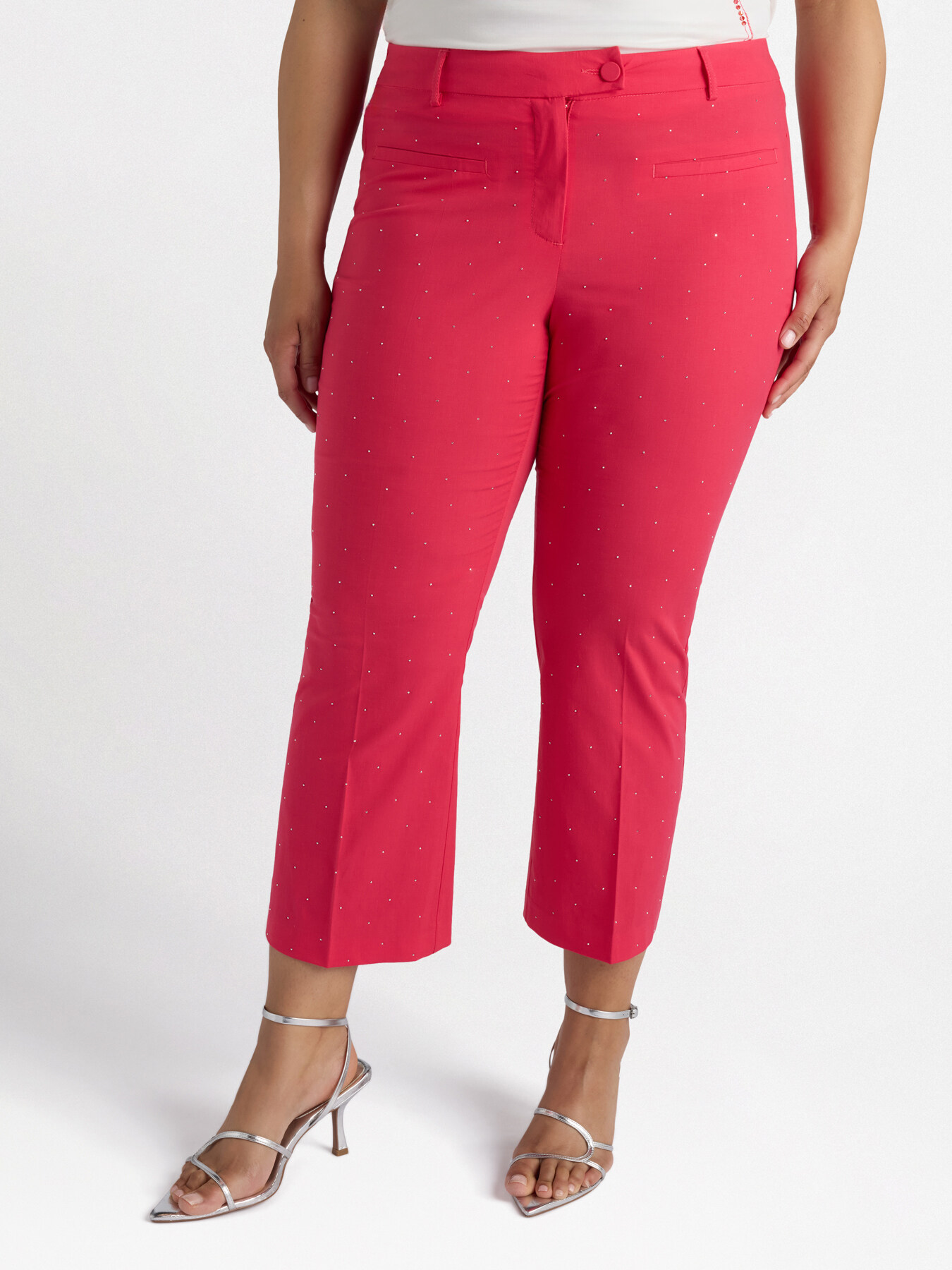 Pantaloni con piccole borchie image number 2