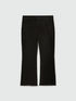 Kick flare jeans with rhinestones image number 4