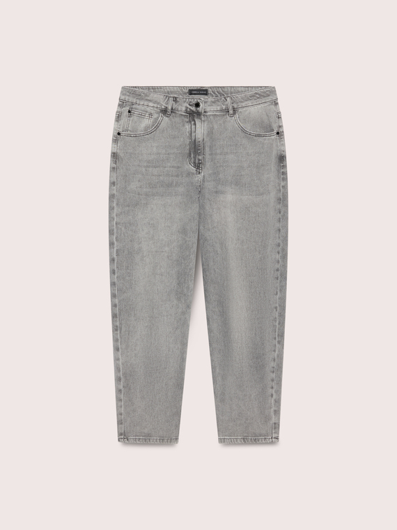 Mom Fit jeans in grey wash