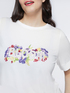 T-shirt with embroidery image number 3