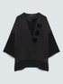 Doppelreihige Jacke aus Satin image number 4