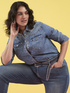 Jeanshemd mit Glanzpunkten image number 4